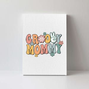 Groovy Mommy Retro Mom Matching Family Canvas