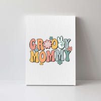 Groovy Mommy Retro Mom Matching Family Canvas