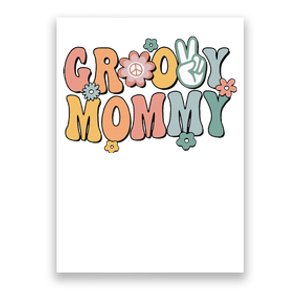 Groovy Mommy Retro Mom Matching Family Poster