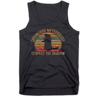 Groundhog Meteorology Respect the Shadow Gift Groundhog Day Tank Top