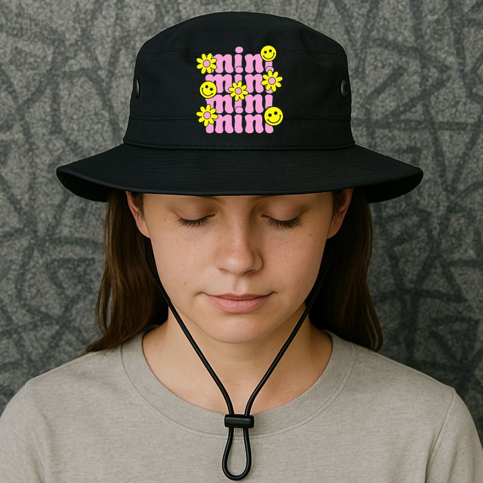 Groovy Mini Retro Flower Happy Mother's Day Family Bucket Hat