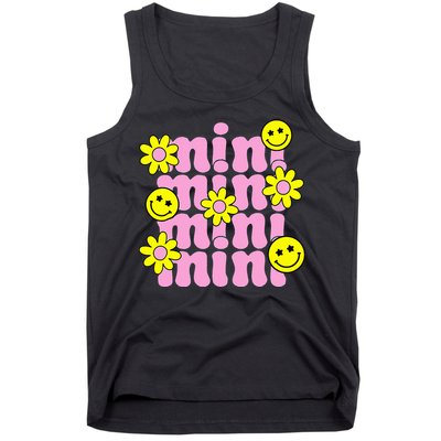 Groovy Mini Retro Flower Happy Mother's Day Family Tank Top