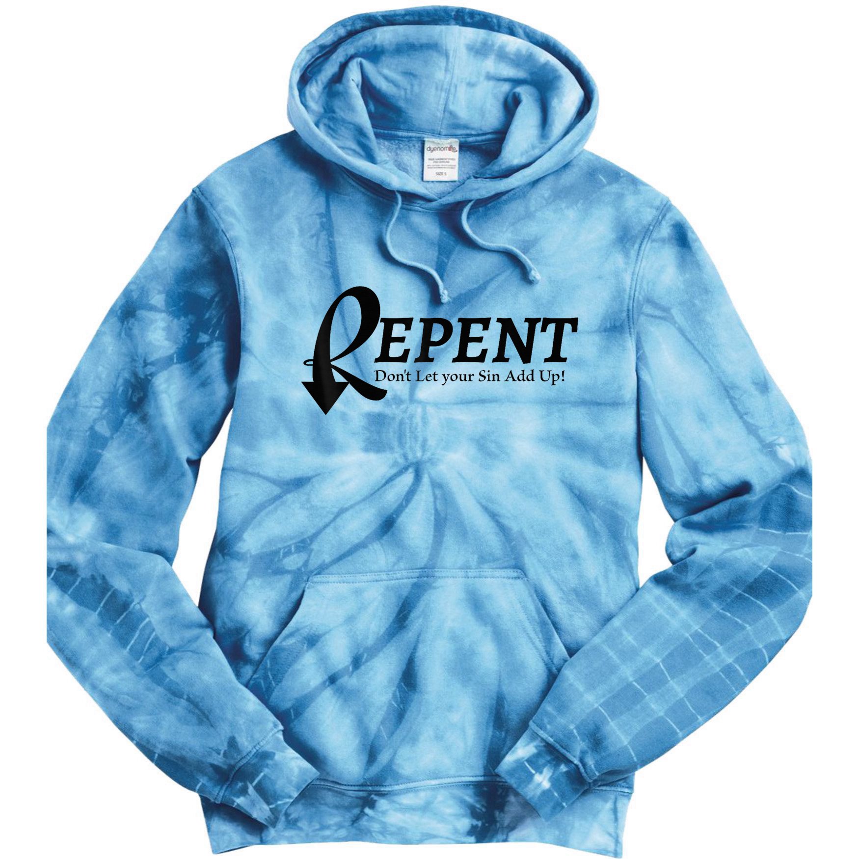 Gifts Making Room Repent Dont Let Your Sin Add Up Tie Dye Hoodie