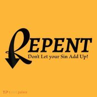 Gifts Making Room Repent Dont Let Your Sin Add Up Pom Pom 12in Knit Beanie