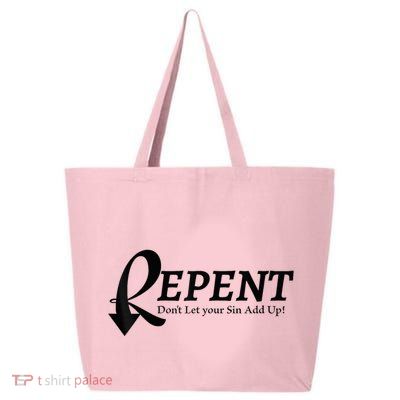 Gifts Making Room Repent Dont Let Your Sin Add Up 25L Jumbo Tote