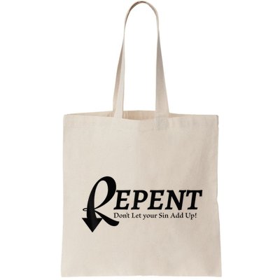 Gifts Making Room Repent Dont Let Your Sin Add Up Bag