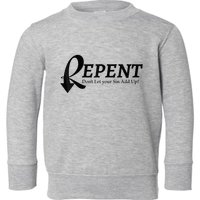 Gifts Making Room Repent Dont Let Your Sin Add Up Toddler Sweatshirt