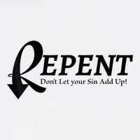 Gifts Making Room Repent Dont Let Your Sin Add Up Garment-Dyed Sweatshirt