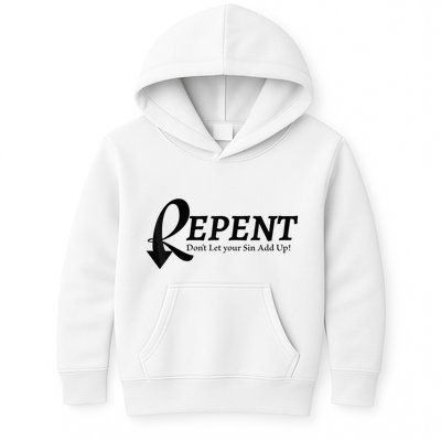 Gifts Making Room Repent Dont Let Your Sin Add Up Kids Hoodie
