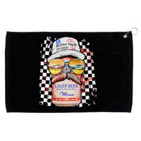 Graphic Motorsport Retro 90s Racing Retro Drinking Beer Grommeted Golf Towel