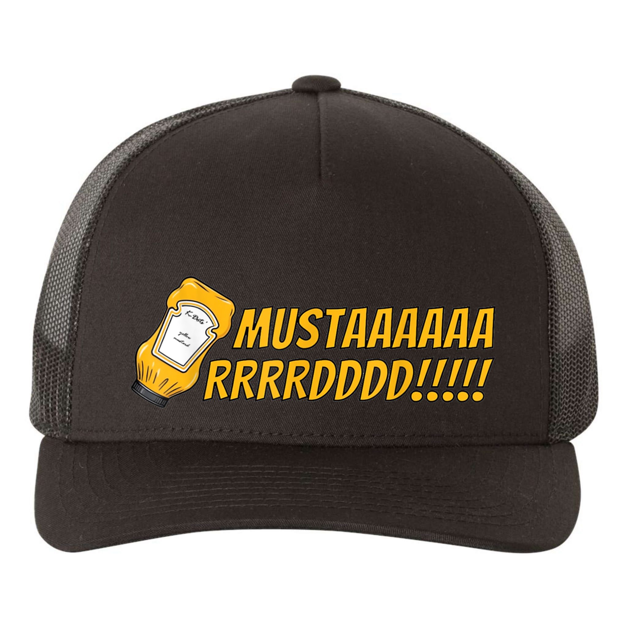 Gnx Mustard Reference Album Yupoong Adult 5-Panel Trucker Hat