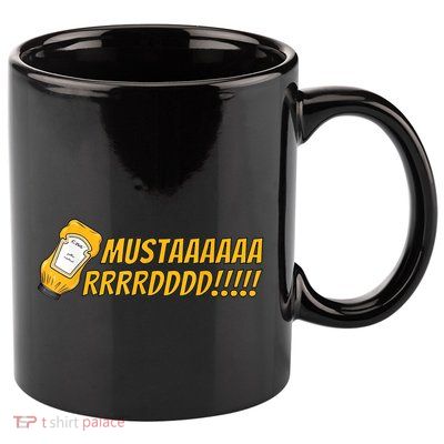 Gnx Mustard Reference Album 11oz C Handle Ceramic Mug