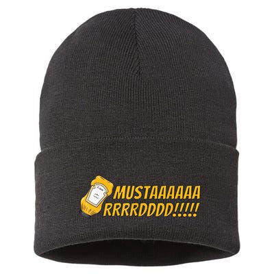Gnx Mustard Reference Album Sustainable Knit Beanie