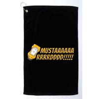 Gnx Mustard Reference Album Golf Towel