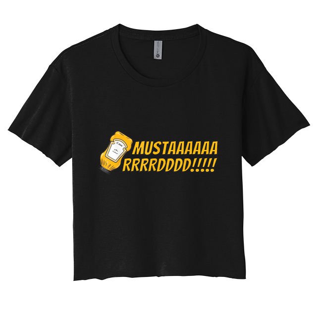 Gnx Mustard Reference Album Crop Top