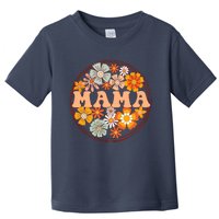 Groovy Mama Retro Flowers Wo MotherS Day Wildflower Mom Toddler T-Shirt