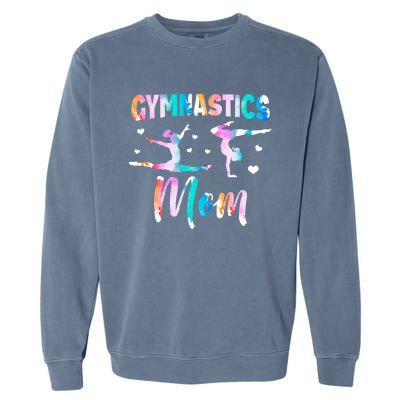 Gymnast Mom Rhythmic Gymnastics Mother Gymnastics Mom Gift Garment-Dyed Sweatshirt