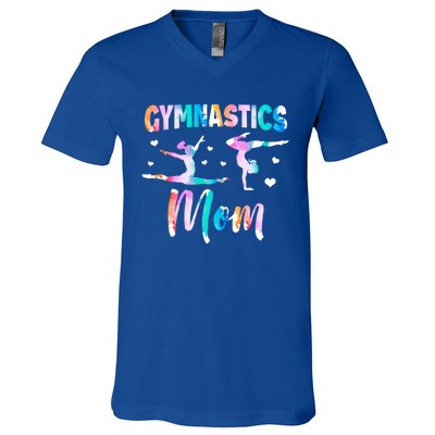 Gymnast Mom Rhythmic Gymnastics Mother Gymnastics Mom Gift V-Neck T-Shirt