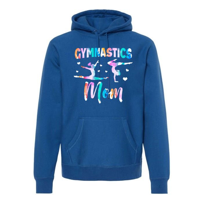 Gymnast Mom Rhythmic Gymnastics Mother Gymnastics Mom Gift Premium Hoodie