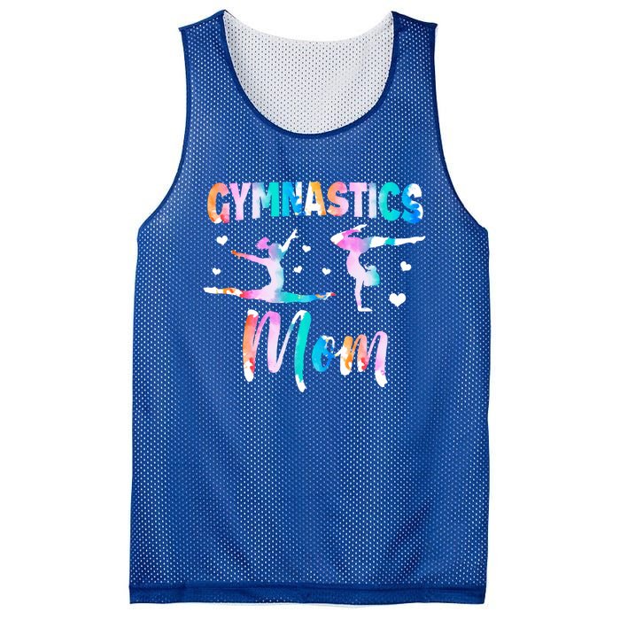 Gymnast Mom Rhythmic Gymnastics Mother Gymnastics Mom Gift Mesh Reversible Basketball Jersey Tank