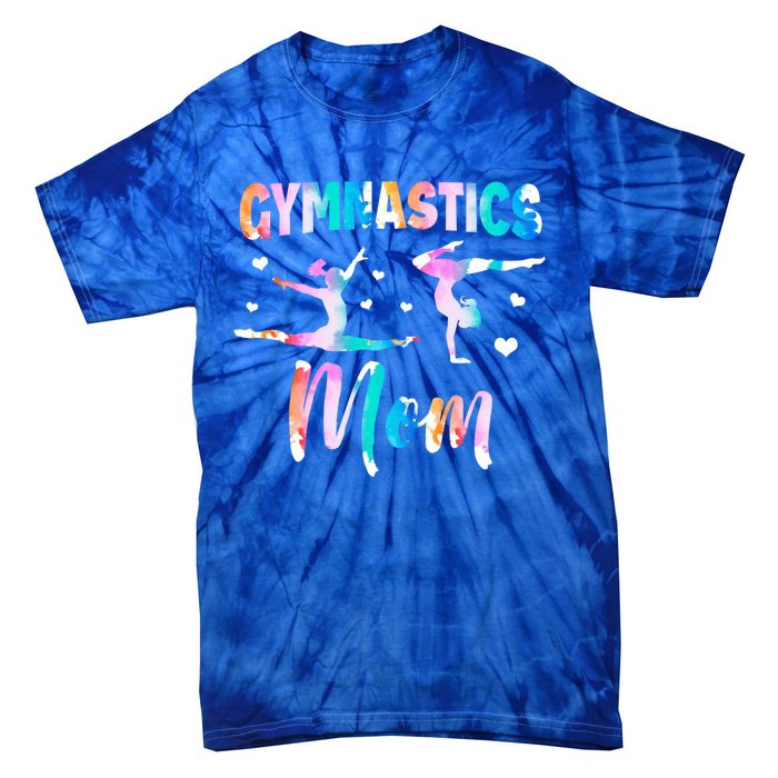 Gymnast Mom Rhythmic Gymnastics Mother Gymnastics Mom Gift Tie-Dye T-Shirt