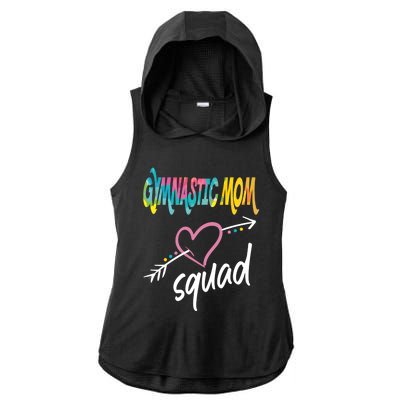 Gymnastic Mom Squad Gymnast Mom Great Gift Ladies PosiCharge Tri-Blend Wicking Draft Hoodie Tank