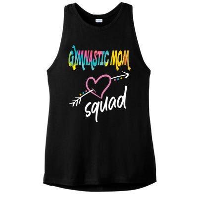 Gymnastic Mom Squad Gymnast Mom Great Gift Ladies PosiCharge Tri-Blend Wicking Tank