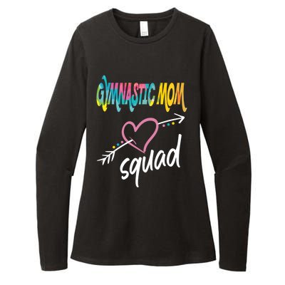 Gymnastic Mom Squad Gymnast Mom Great Gift Womens CVC Long Sleeve Shirt