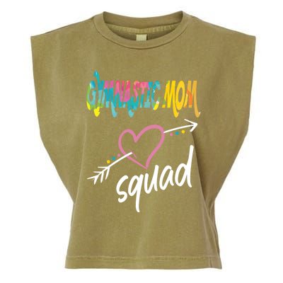 Gymnastic Mom Squad Gymnast Mom Great Gift Garment-Dyed Women's Muscle Tee