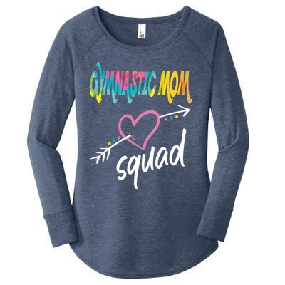 Gymnastic Mom Squad Gymnast Mom Great Gift Women's Perfect Tri Tunic Long Sleeve Shirt