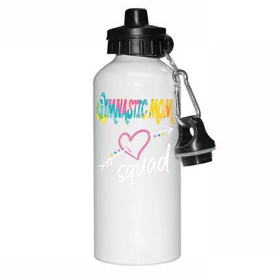 Gymnastic Mom Squad Gymnast Mom Great Gift Aluminum Water Bottle