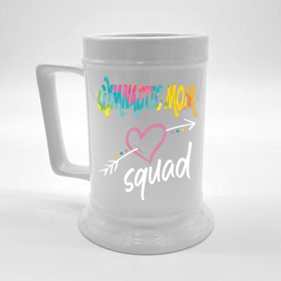 Gymnastic Mom Squad Gymnast Mom Great Gift Beer Stein