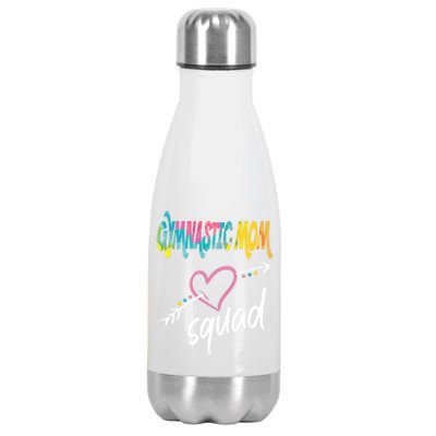 Gymnastic Mom Squad Gymnast Mom Great Gift Stainless Steel Insulated Water Bottle