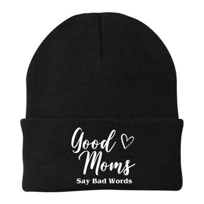 Good Moms Say Bad Words Funny Gift Beanie