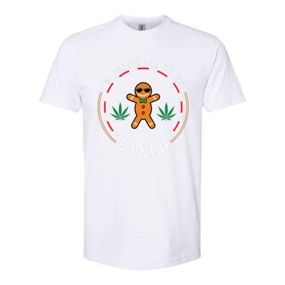 Gingerbread Man Smoking Weed Cannabis Marijuana Christmas Softstyle® CVC T-Shirt