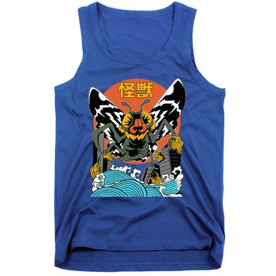 Giant Moth Sunset Japanese Tank Top