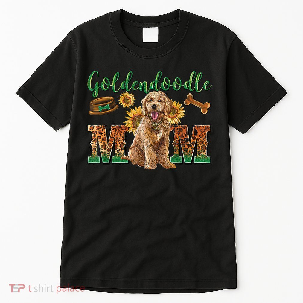 Goldendoodle Mom Sunflowers Goldendoodle Lovers Tall T-Shirt