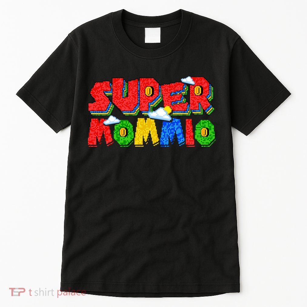 Gamer Mommio Super Mom Mothers Day Funny Gift From Son Daughter Tall T-Shirt
