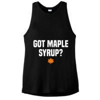 Got Maple Syrup Maple Tree Tapping Maple Syrup Ladies PosiCharge Tri-Blend Wicking Tank