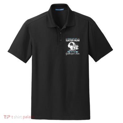 Goalkeeper Mom Shirt Soccer Goalie Mama Mothers Day Women Dry Zone Grid Polo