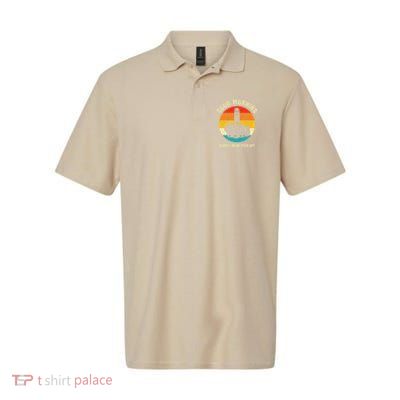 Good Morning Sorry I Mean Fuck Off Retro Funny Middle Finger Softstyle Adult Sport Polo