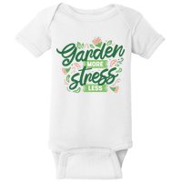 Garden More Stress Less Baby Bodysuit