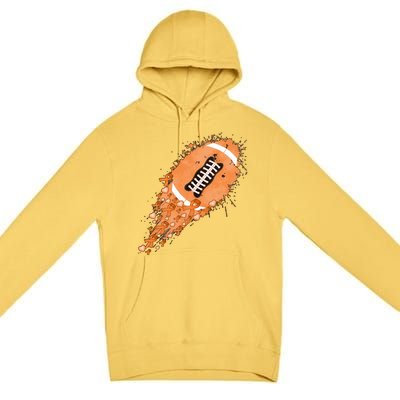 Gameday Multiple Sclerosis Awareness America Football Lover Support Premium Pullover Hoodie