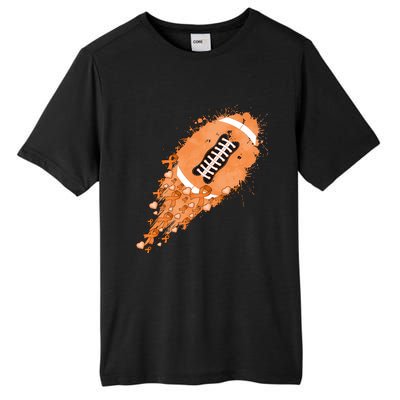 Gameday Multiple Sclerosis Awareness America Football Lover Support Tall Fusion ChromaSoft Performance T-Shirt