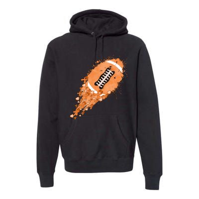 Gameday Multiple Sclerosis Awareness America Football Lover Support Premium Hoodie