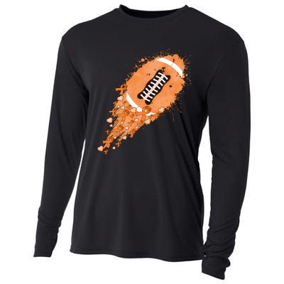 Gameday Multiple Sclerosis Awareness America Football Lover Support Cooling Performance Long Sleeve Crew