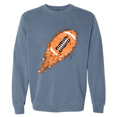 Gameday Multiple Sclerosis Awareness America Football Lover Support Garment-Dyed Sweatshirt