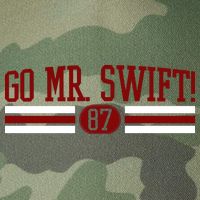 Go Mr Swift Kansas Football Legacy Tie Dye Trucker Hat