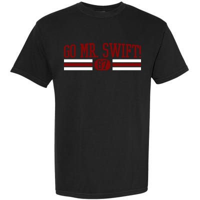 Go Mr Swift Kansas Football Garment-Dyed Heavyweight T-Shirt