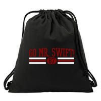 Go Mr Swift Kansas Football Drawstring Bag